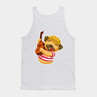 Cute Pug Tank Top